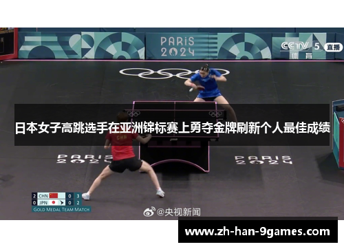 日本女子高跳选手在亚洲锦标赛上勇夺金牌刷新个人最佳成绩 日本女子高跳选手在亚洲锦标赛上勇夺金牌刷新个人最佳成绩